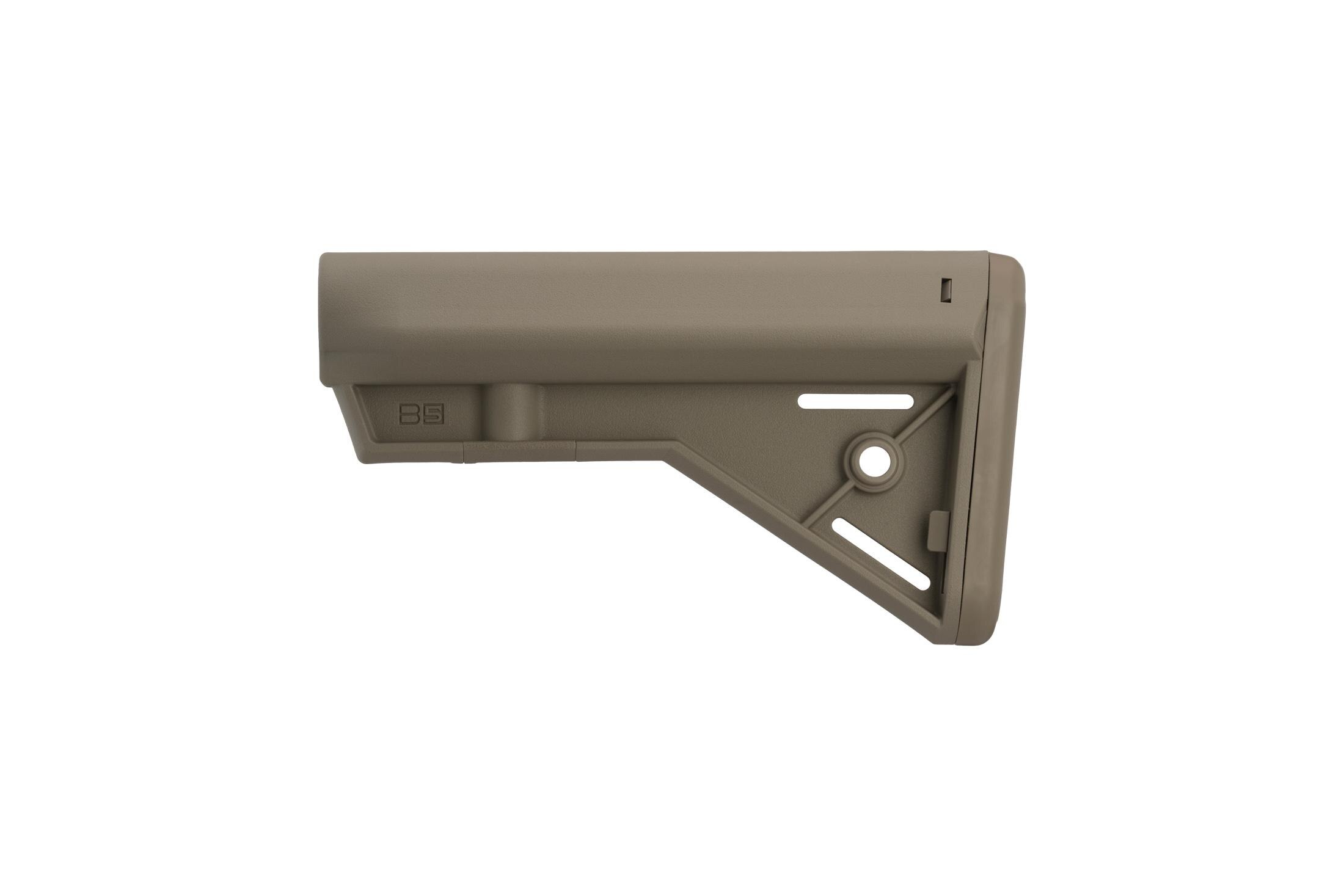 B5 Systems Fixed Bravo-C Stock Mil-Spec - FDE
